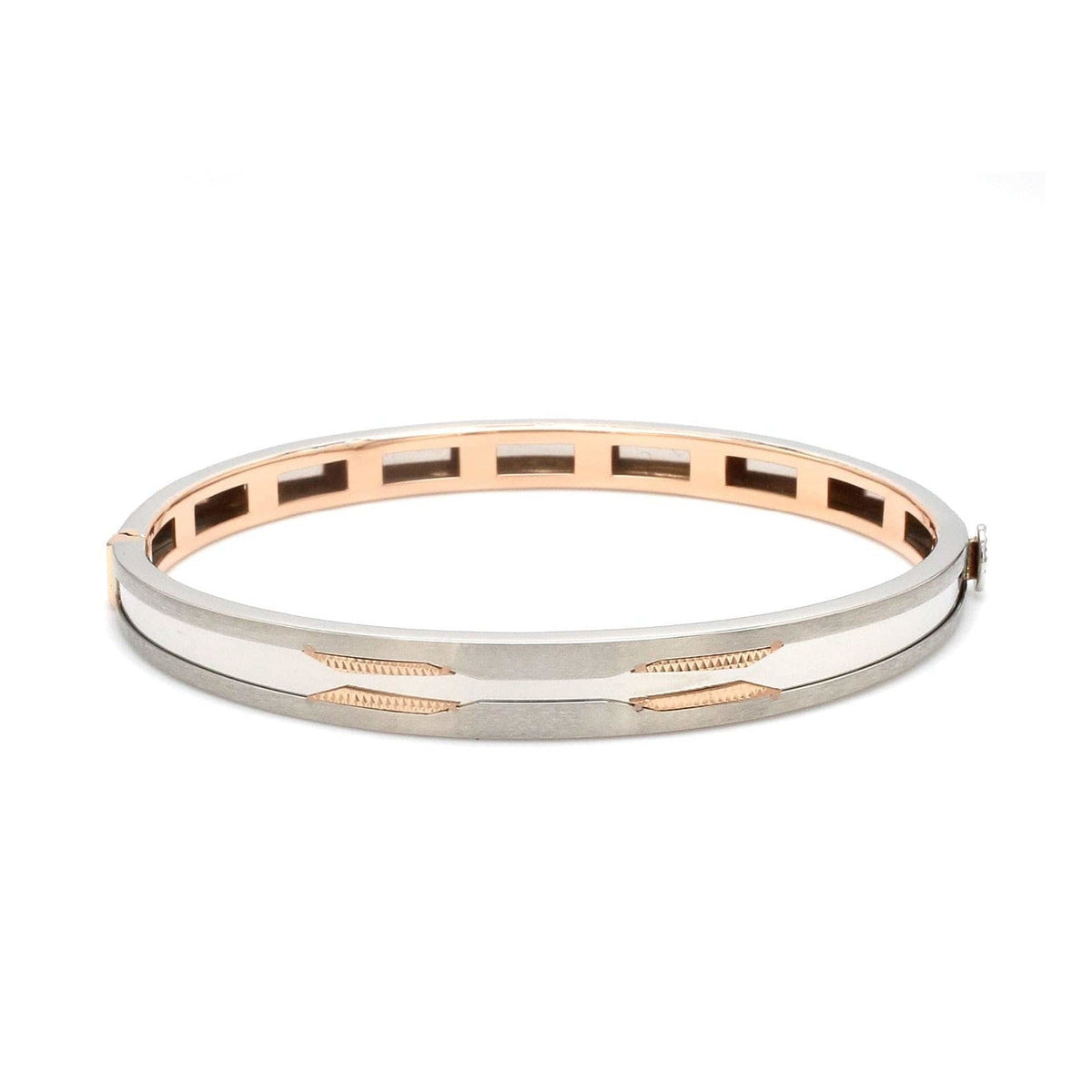 Men of Platinum | Platinum & Rose Gold Bracelet for Men JL PTB 807