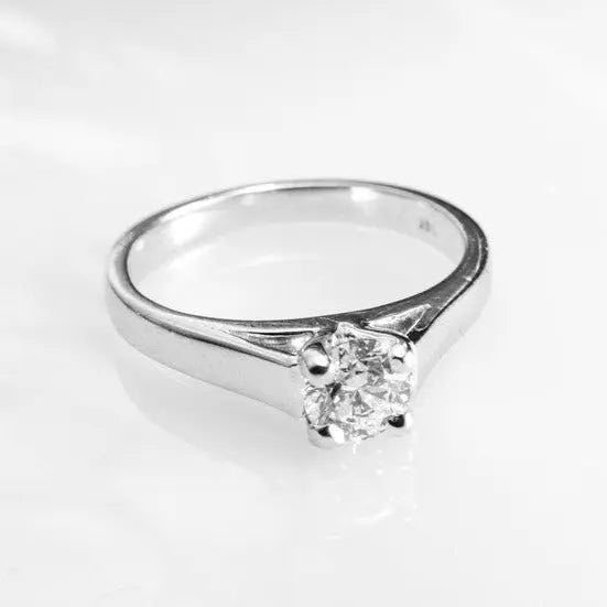 0.50 cts. Diamond Solitaire Engagement Ring for Women BSJ 28  Platinum Jewelove