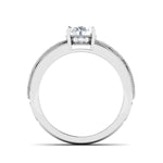 Load image into Gallery viewer, 0.50cts. Solitaire Designer Platinum Engagement Ring JL PT 6847   Jewelove.US
