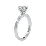 Load image into Gallery viewer, 50-Pointer Lab Grown Solitaire 6 Prong Platinum Engagement Ring JL PT LG G 0020
