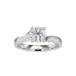 Load image into Gallery viewer, 50-Pointer Solitaire Engagement Ring JL PT 0051-A   Jewelove
