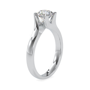 70-Pointer Solitaire Engagement Ring JL PT 0051-B   Jewelove