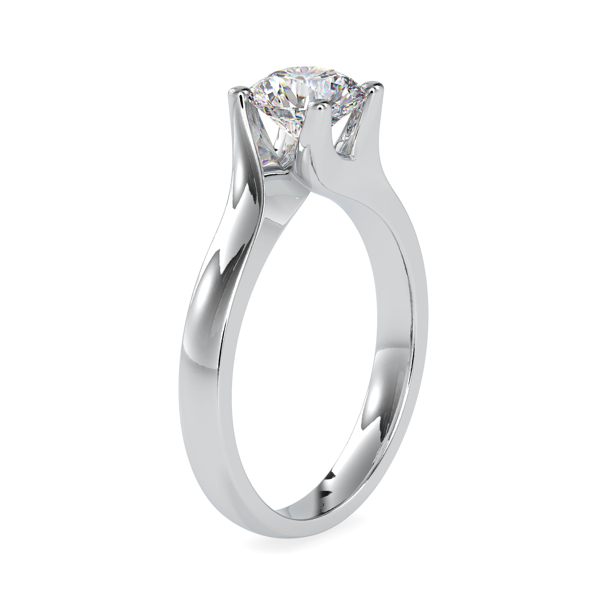 1-Carat Solitaire Engagement Ring JL PT 0051-C   Jewelove