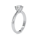 Load image into Gallery viewer, 1-Carat Lab Grown Solitaire 6 Prong Platinum Engagement Ring JL PT LG 0064-B
