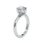 Load image into Gallery viewer, 1-Carat Lab Grown Solitaire Platinum Engagement Ring JL PT LG 0072-B
