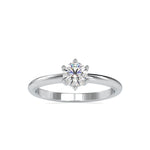 Load image into Gallery viewer, 70-Pointer Lab Grown Solitaire Platinum Engagement Ring JL PT LG G 0078-A
