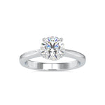 Load image into Gallery viewer, 1-Carat Lab Grown Solitaire Platinum Engagement Ring JL PT LG G 0132-B
