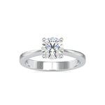 Load image into Gallery viewer, 50-Pointer Solitaire Platinum Engagement Ring JL PT 0142-A   Jewelove.US
