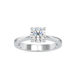Load image into Gallery viewer, 2-Carat Lab Grown Solitaire Platinum Engagement Ring JL PT LG G 0142-D
