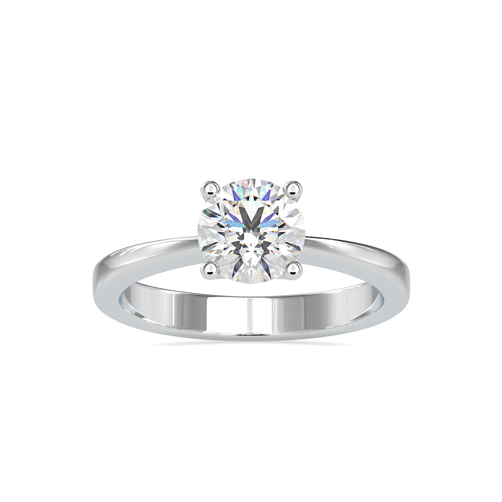 1-Carat Solitaire Platinum Engagement Ring JL PT 0142-C   Jewelove.US