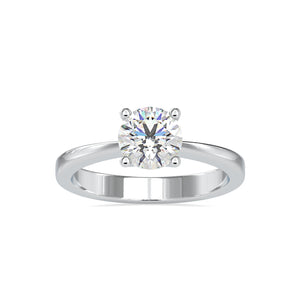 1-Carat Solitaire Platinum Engagement Ring JL PT 0142-C   Jewelove.US