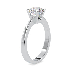 1-Carat Solitaire Platinum Engagement Ring JL PT 0142-C   Jewelove.US