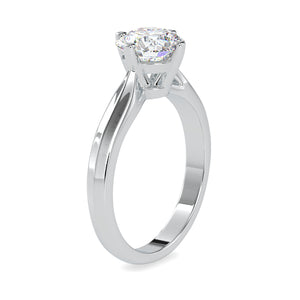 70-Pointer Solitaire Platinum Ring JL PT 0143-B   Jewelove.US