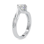 Load image into Gallery viewer, 50-Pointer Solitaire Platinum Twisted Shank Ring JL PT 0178-A   Jewelove.US
