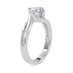 Load image into Gallery viewer, 70-Pointer Solitaire Platinum Twisted Shank Ring JL PT 0178-B   Jewelove.US

