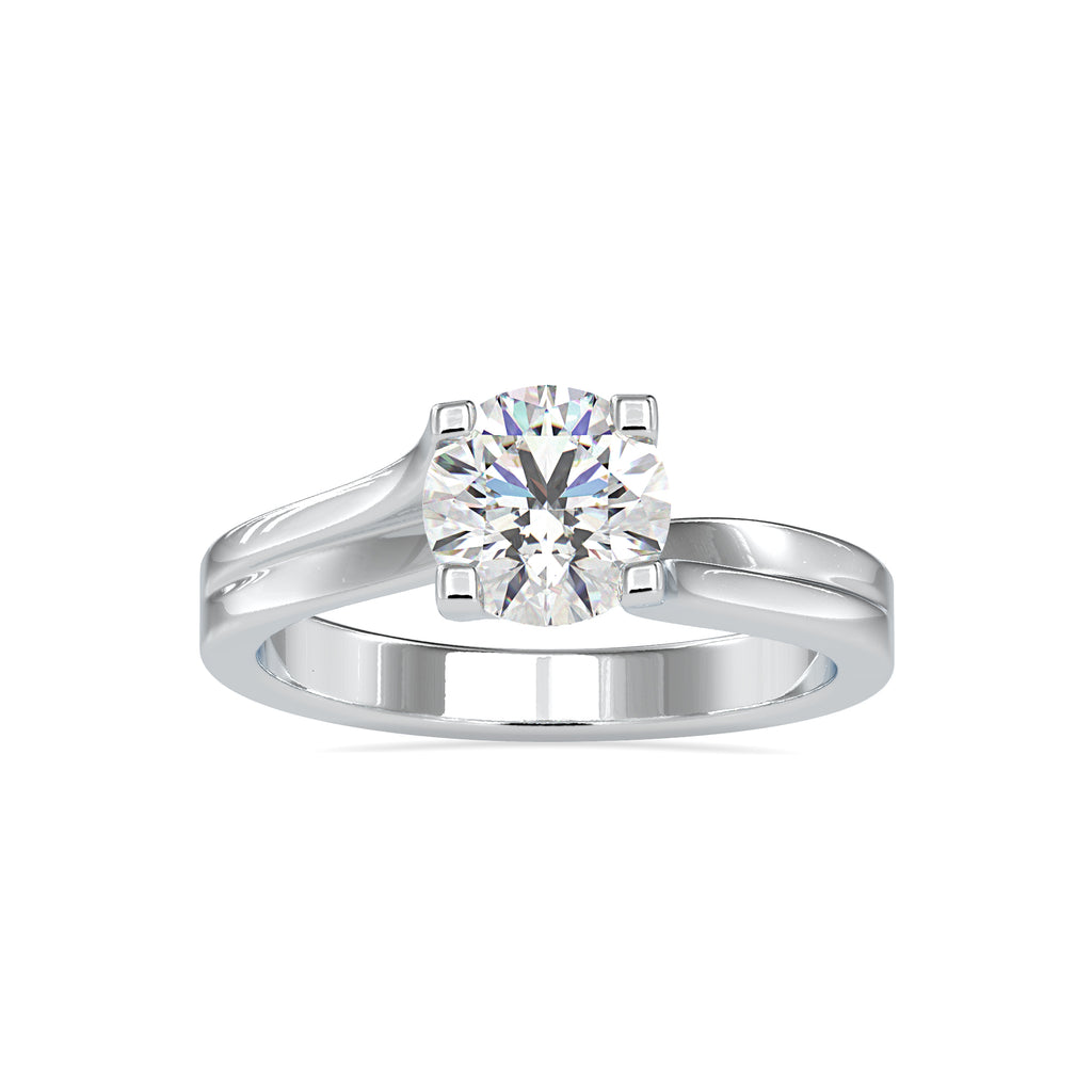 1-Carat Solitaire Platinum Ring JL PT 0179-C   Jewelove.US