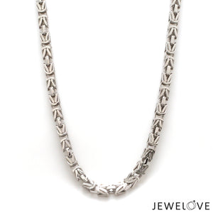 Men of Platinum | 4.25mm Designer Platinum Chain for Men JL PT CH 1330-A