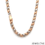 Load image into Gallery viewer, Men of Platinum | 5.5mm Platinum Rose Gold Heavy Chain for Men JL PT CH 1367
