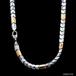 Load image into Gallery viewer, Men of Platinum | 6.25mm Rose Gold Heavy Full Chain for Men JL PT CH 1333 - Hi-Polish
