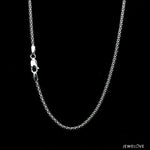 Load image into Gallery viewer, 2.25mm PopCorn Platinum Chain JL PT CH 1004
