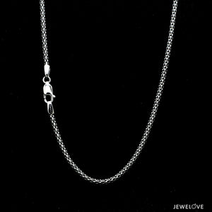 2.25mm PopCorn Platinum Chain JL PT CH 1004