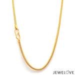 Load image into Gallery viewer, 18K Yellow Gold Round Snake Chain JL AU CH 101
