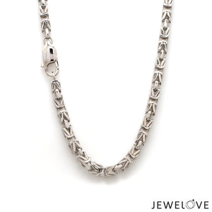 Men of Platinum | 4.25mm Designer Platinum Chain for Men JL PT CH 1330-A