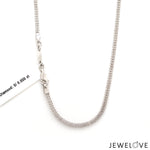Load image into Gallery viewer, 2.25mm Unisex V-Chain in Platinum JL PT CH 983   Jewelove.US
