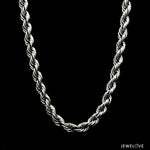 Load image into Gallery viewer, 5.5mm Platinum Rope Heavy Chain for Men JL PT CH 903-G
