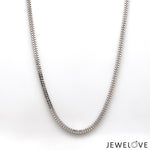 Load image into Gallery viewer, Platinum Double Box Chain for Men JL PT CH 1194
