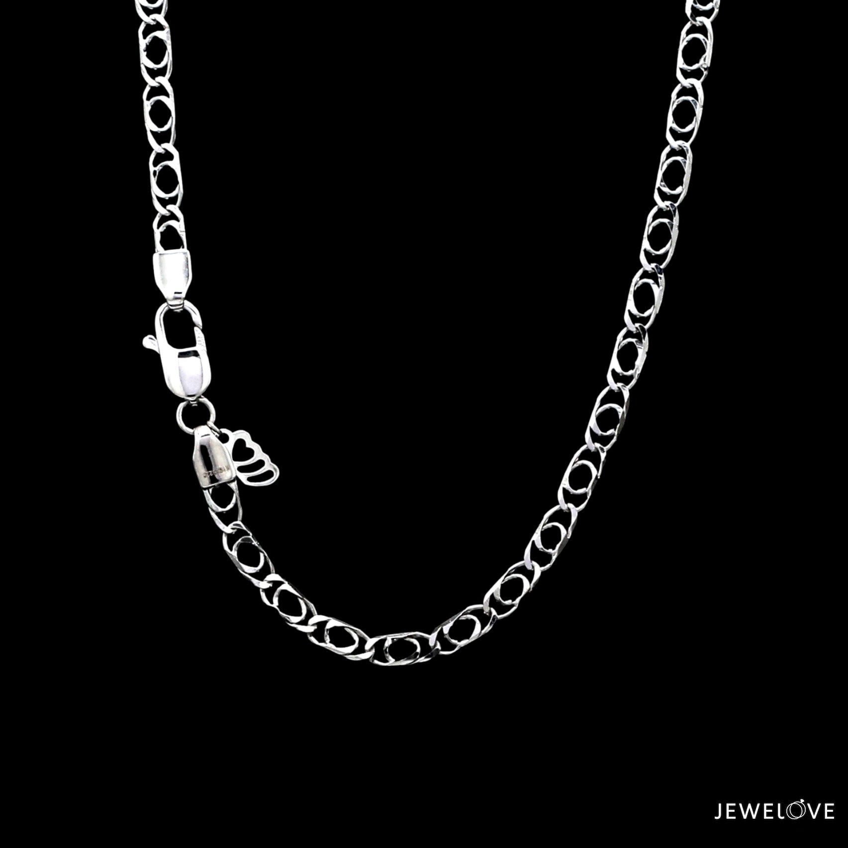3.5mm Japanese Platinum Links Chain for Men JL PT CH 1313