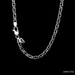 Load image into Gallery viewer, 3.5mm Japanese Platinum Links Chain for Men JL PT CH 1313
