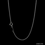 Load image into Gallery viewer, Platinum Chain with Diamond Cut Balls JL PT 748
