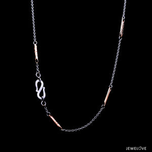 Platinum & Rose Gold Chain JL PT CH 812