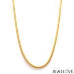 Load image into Gallery viewer, 18K Yellow Gold Round Snake Chain JL AU CH 101
