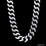 Load image into Gallery viewer, Men of Platinum | 13.5mm Double Side Heavy Chain for Men JL PT CH 1380
