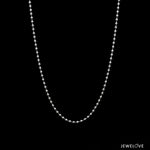 Load image into Gallery viewer, Platinum Chain with Diamond Cut Balls JL PT 748
