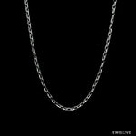 Load image into Gallery viewer, 2mm Platinum Japanese Shine Cut Cable Chain for Women JL PT CH 1254   Jewelove.US
