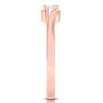 Load image into Gallery viewer, 10-Pointer Diamond 18K Rose Gold Ring for Women with a Curve JL AU G 117R   Jewelove.US
