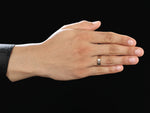 Load image into Gallery viewer, Platinum &amp; Rose Gold Fusion Single Diamond Ring for Men JL PT 997

