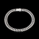 Load image into Gallery viewer, 7.75mm Platinum Cuban Bracelet for Men JL PTB 1176-C
