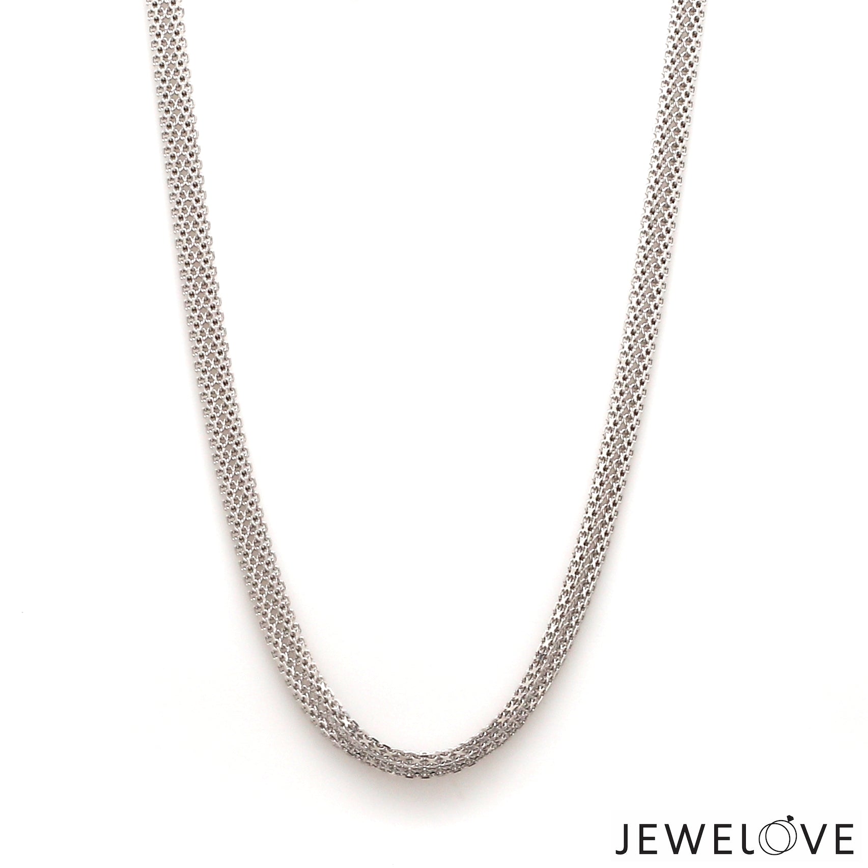 4.25mm Platinum Chain for Men JL PT CH 1224   Jewelove.US