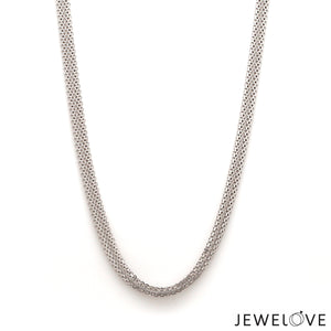 4.25mm Platinum Chain for Men JL PT CH 1224   Jewelove.US