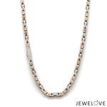 Load image into Gallery viewer, Men of Platinum | Platinum Rose Gold Chain for Men JL PT CH 1475
