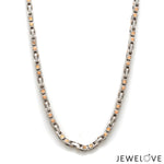 Load image into Gallery viewer, Men of Platinum | Platinum Rose Gold Chain for Men JL PT CH 1475
