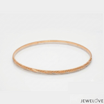 Load image into Gallery viewer, 3mm Platinum Rose Gold Unisex Bracelet JL PTB 1385
