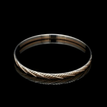 Load image into Gallery viewer, 3mm Platinum Rose Gold Unisex Bracelet JL PTB 1385

