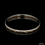 Load image into Gallery viewer, 3mm Platinum Rose Gold Unisex Bracelet JL PTB 1385

