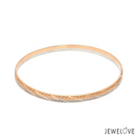 Load image into Gallery viewer, 3mm Platinum Rose Gold Unisex Bracelet JL PTB 1385
