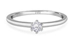 Load image into Gallery viewer, 15 Pointer Classic 6 Prong Platinum Ring SKU 0012-A   Jewelove.US
